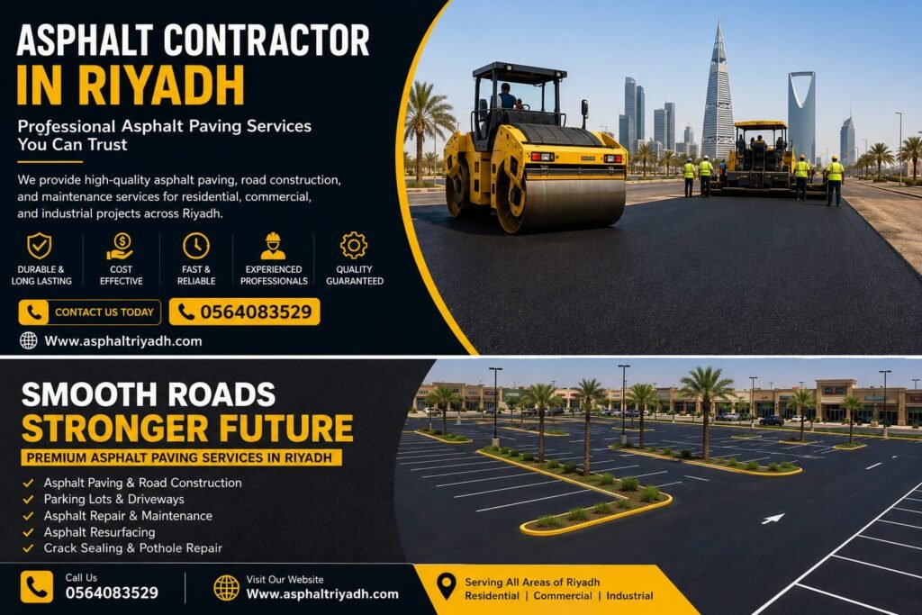Asphalt Contractor in Riyadh